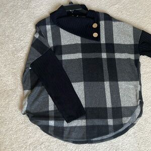 Warm wooly tunic top